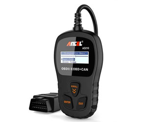 ANCEL AD210 OBD II Car Code Reader Automotive Vehicle OBD2 Scanner Diagnostic Scan Tool Review