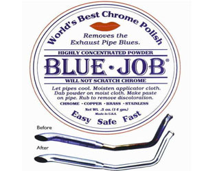 Blue Job Chrome Exhaust Polish Review