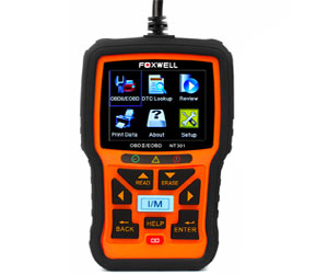 FOXWELL NT301 OBD2 Scanner Professional Enhanced OBDII Diagnostic Code Reader Review