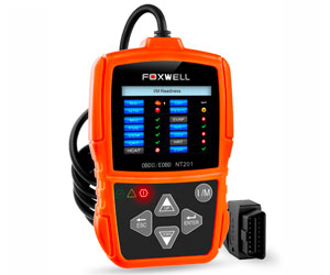 FOXWELL Orange NT201 Auto OBD2 Scanner Check Car Engine Light Fault Code Reader OBD II Diagnostic Scan Tool Review