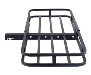 Goplus 500LBS Cargo Carrier Basket Hitch Mount Heavy Duty Steel for 2 Hitch Receiver Review
