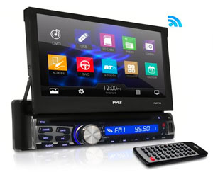 Pyle PLBT73G, Din DVD Receiver Bluetooth - 7-Inch Car Stereo Touch Screen Review