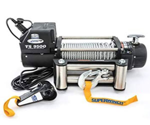 Superwinch 1595200 Tiger Shark 9.5, 12 VDC winch, 9,500 lb/4,309 kg capacity with roller fairlead Review