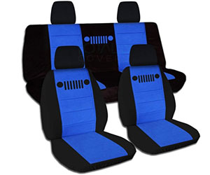Designcovers 2011-2018 Jeep Wrangler JK Seat Covers, Full Set: Front & Rear (23 Colors) Review