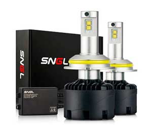 SNGL Super Bright LED Headlight Conversion Kit Review